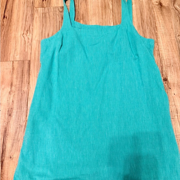 a new day Teal dress with pockets - Picture 2 of 4